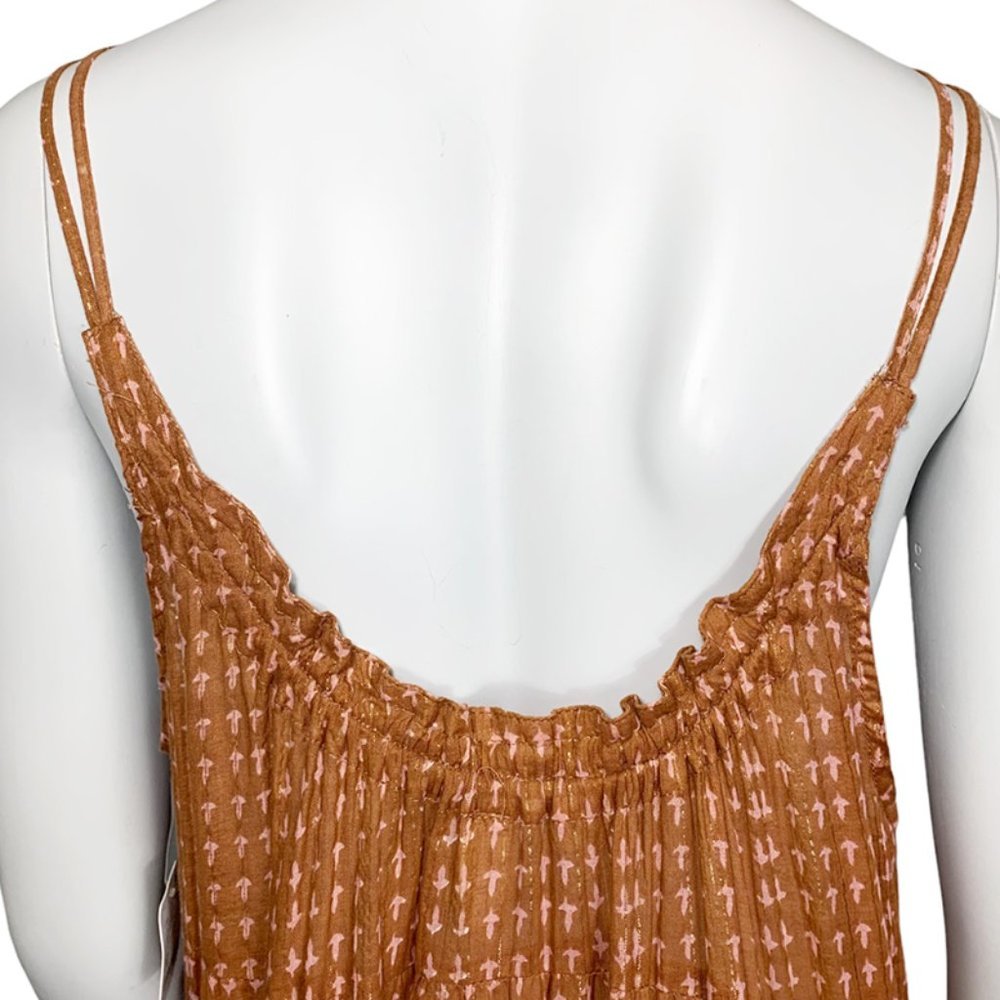 NWT FREE PEOPLE MIDNIGHT DANCE Boho Maxi Festival Dress - Picture 6 of 9